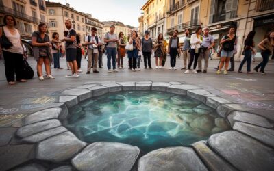 Les œuvres en trois dimension au sol de Julian Beever : entre illusion d’optique et patrimoine culturel éphémère